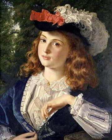 Sophie Gengembre Anderson A Spring Beauty oil painting picture
